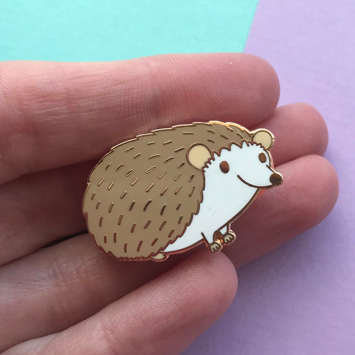 Hedgehog Pins and Buttons for Sale