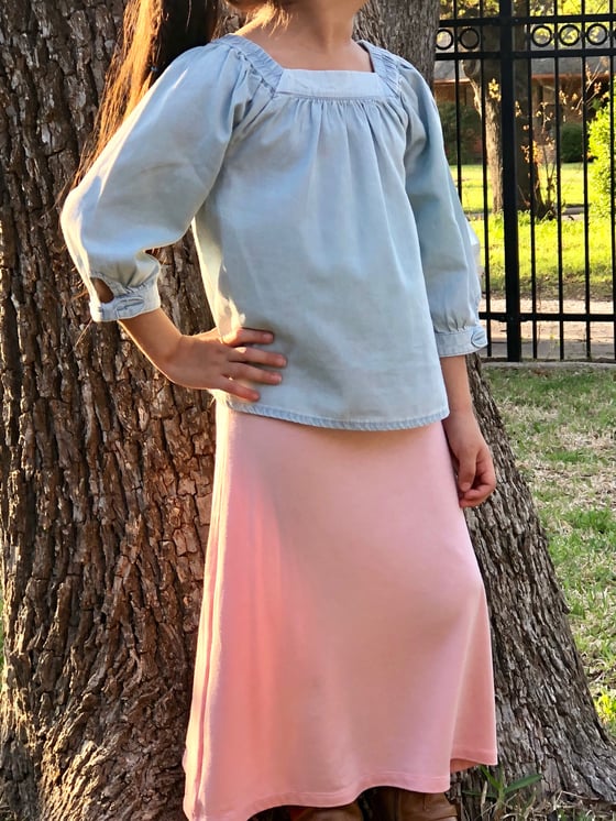 Image of PEONY MAXI SKIRT