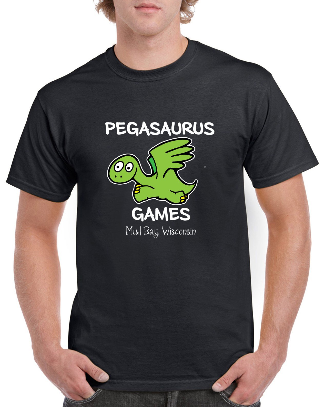 Image of Pegasaurus Games Full Color Logo Shirt