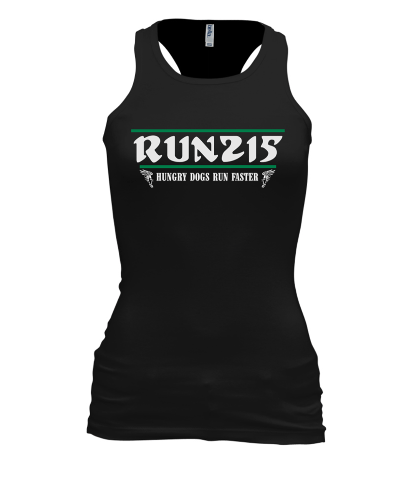 Image of "Hungry Dogs" Champions Racerback Tank (WOMEN'S - BLACK)