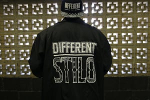 Image of Different Stilo “Black & White” Windbreaker