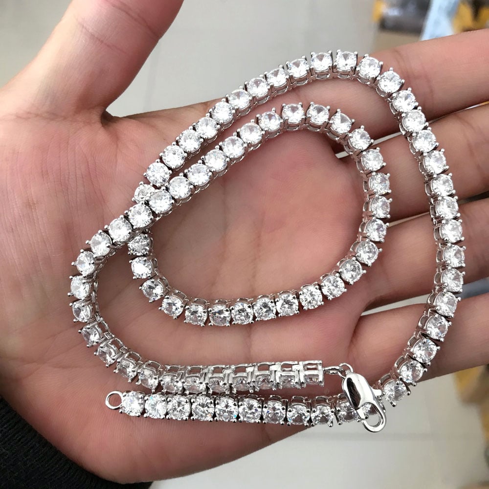 Image of Iced Out 18 inch Choker necklace