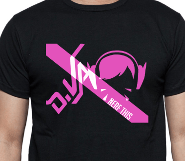 Image of D. Va NERF THIS T Shirt