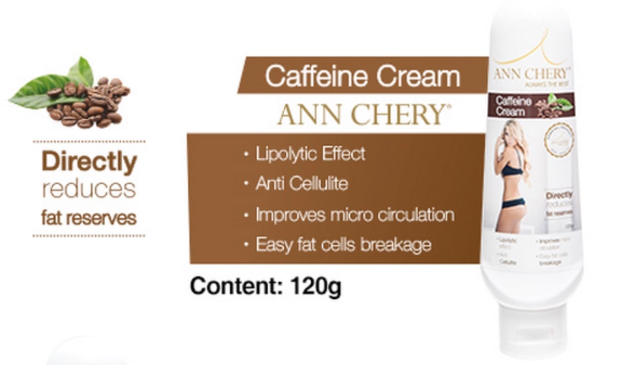 Image of Ann Chery Caffeine Reducing Firming Cream Anti-Cellulite. 120gr Bottle.