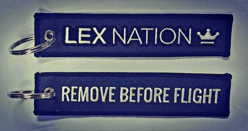 Image of 'LEX NATION' Flight Tags