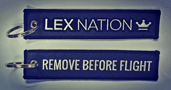 Image of 'LEX NATION' Flight Tags