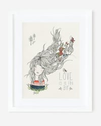 Image 1 of PRINT LOVE IS IN THE AIR