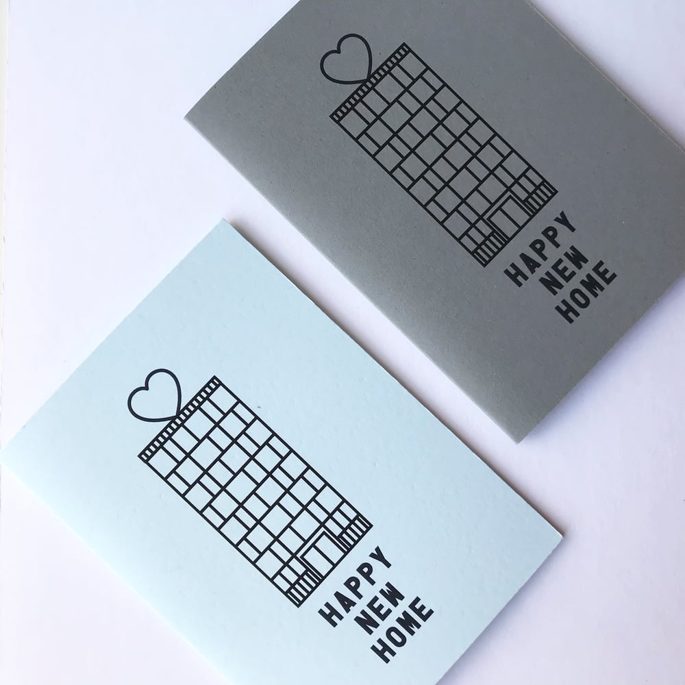Image of APARTMENT / FLAT HAPPY NEW HOME CARD by fings MCR