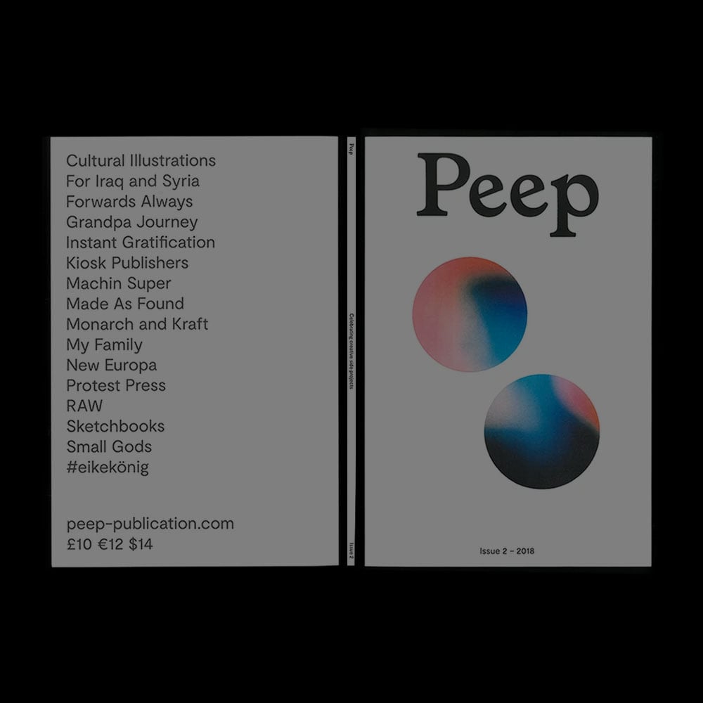 Image of Peep Issue 2 – Jay Russell Cover