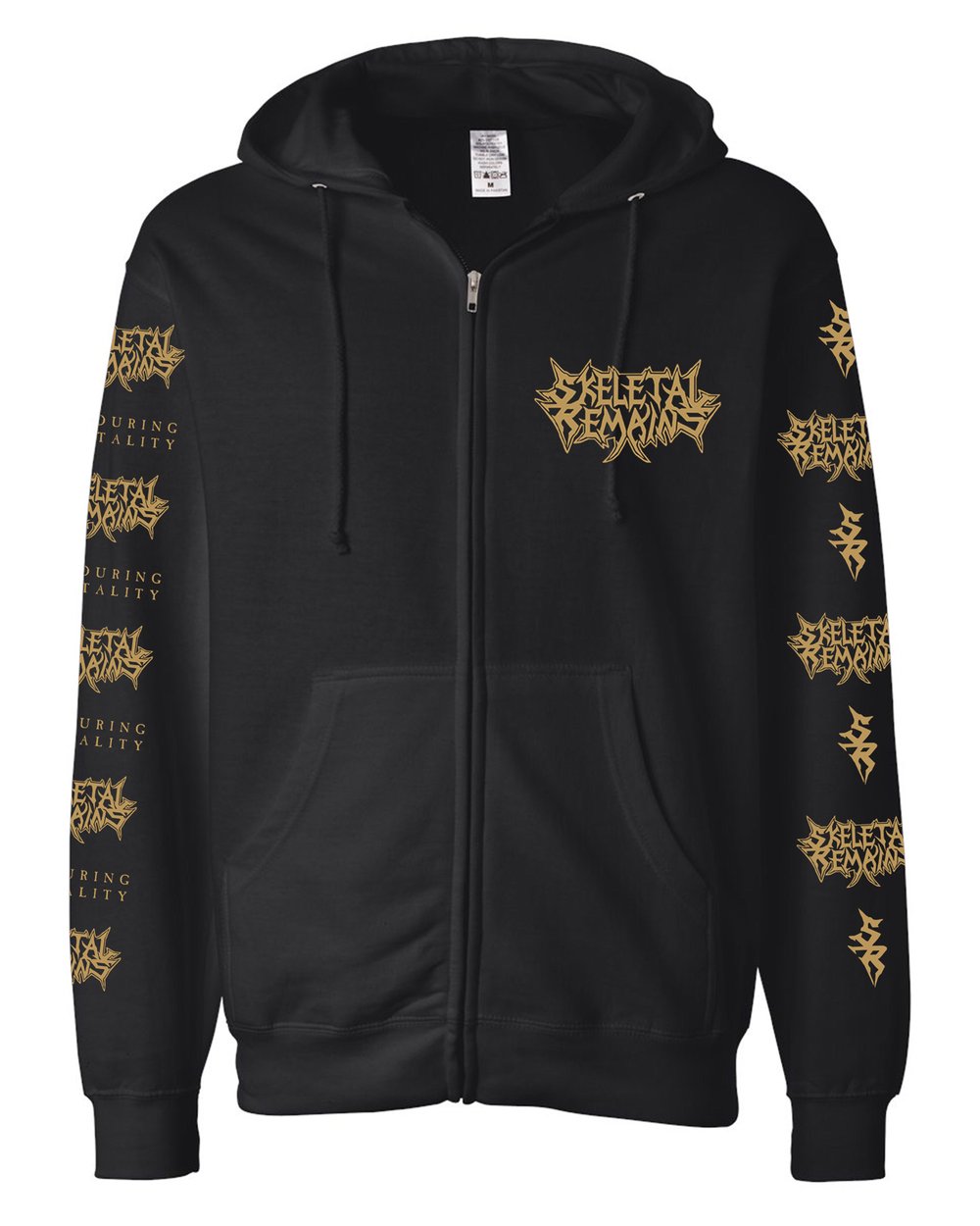 Devouring Mortality Zip Up Hoodie