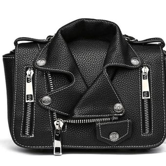 Image of "Leather Jacket Handbag"