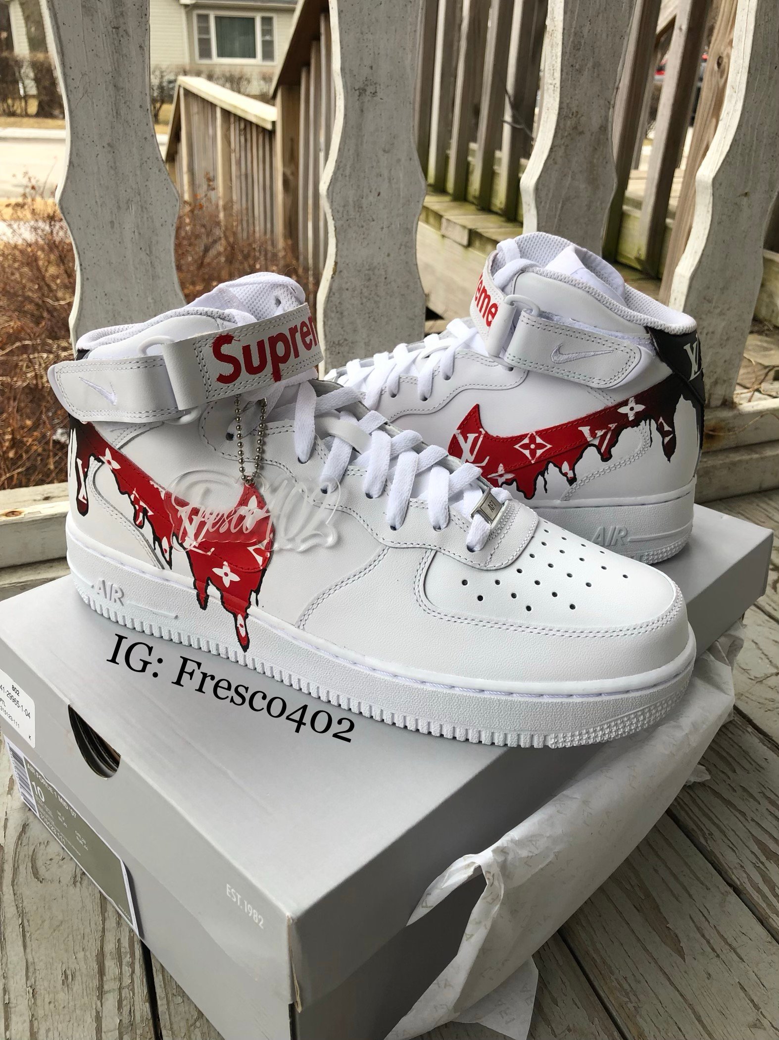 Buy Nike Men's Air Force 1 High Supreme Sp Inchsupreme Style