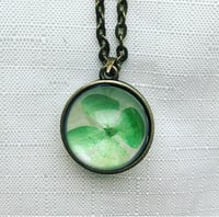 4 leaf clover necklace
