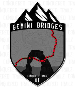 Image of "Gemini Bridges" Trail Badge