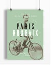 Josef at Paris-Roubaix print - A4 & A3