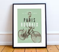 Image 1 of Josef at Paris-Roubaix print - A4 & A3