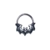 Mini Vampira septum ring / earring in sterling silver or gold