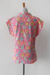 Image of SOLD Candy Hearts Neon Blouse