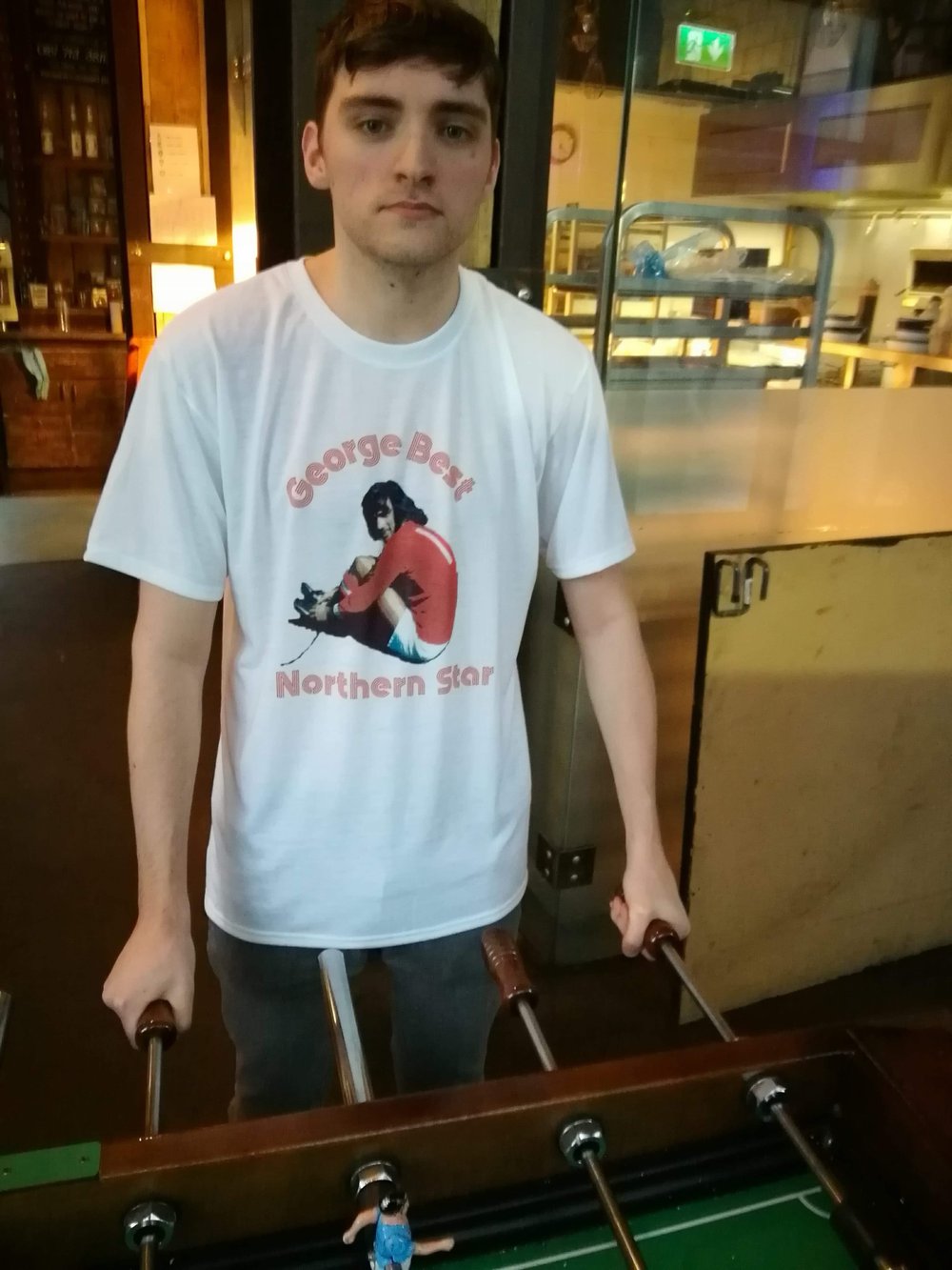 Image of George Best Northern Star Tee