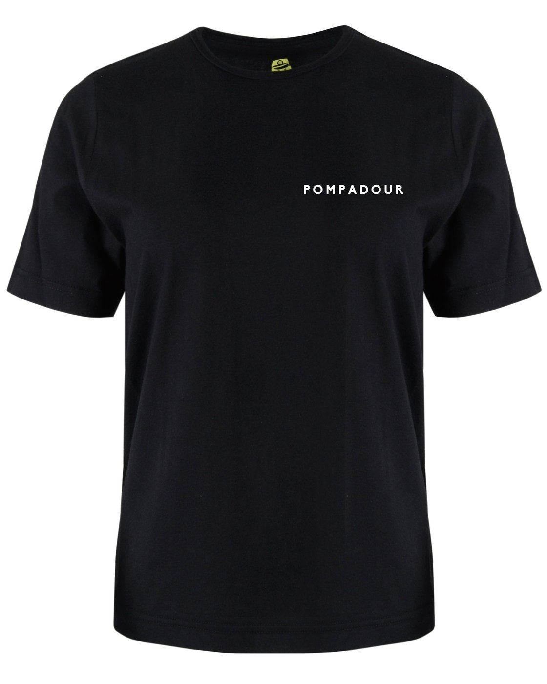 Image of Pompadour Embroidered T-Shirt (Black)