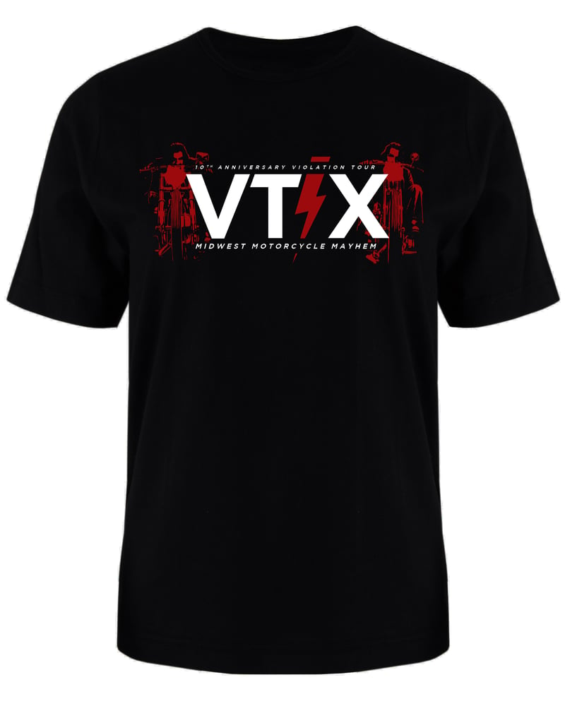 Image of Violation Tour 10th Anniversary Logo Shirt (pre-sale)