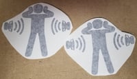 Image 5 of Too loud sub decal