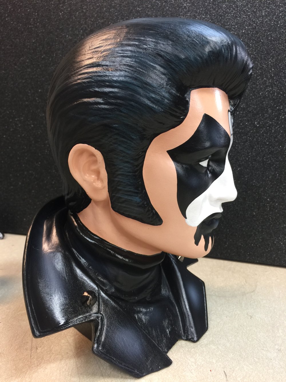 King Diamond Ceramic Elvis Bust