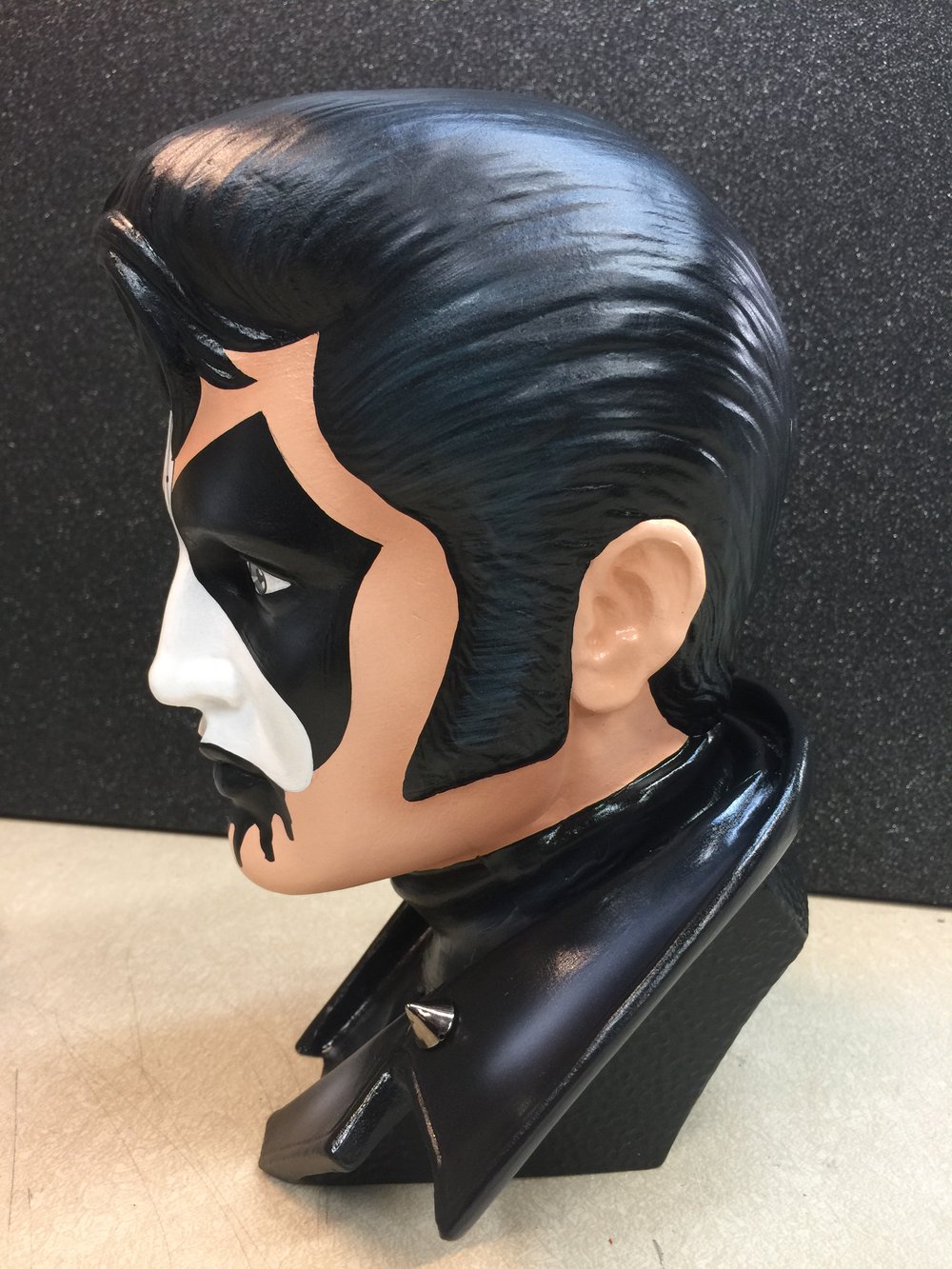 King Diamond Ceramic Elvis Bust