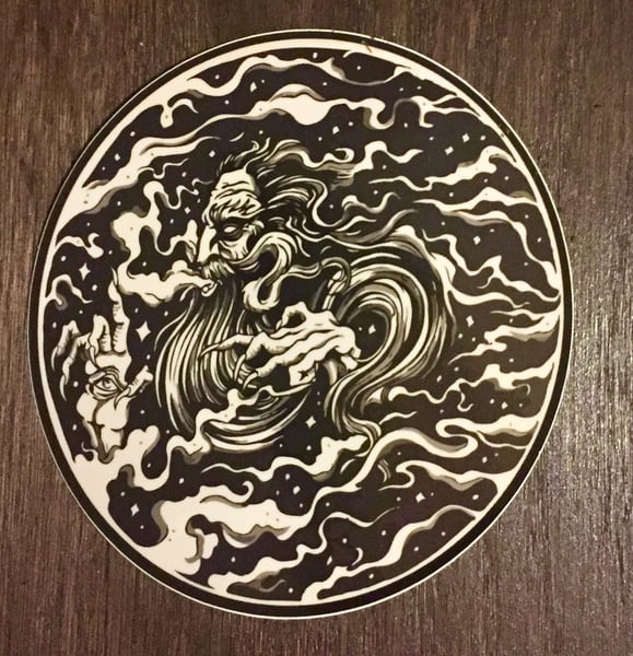 Image of Astral wizard sticker