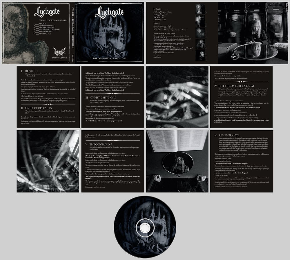Image of 'The Contagion in Nine Steps' CD (digipak)