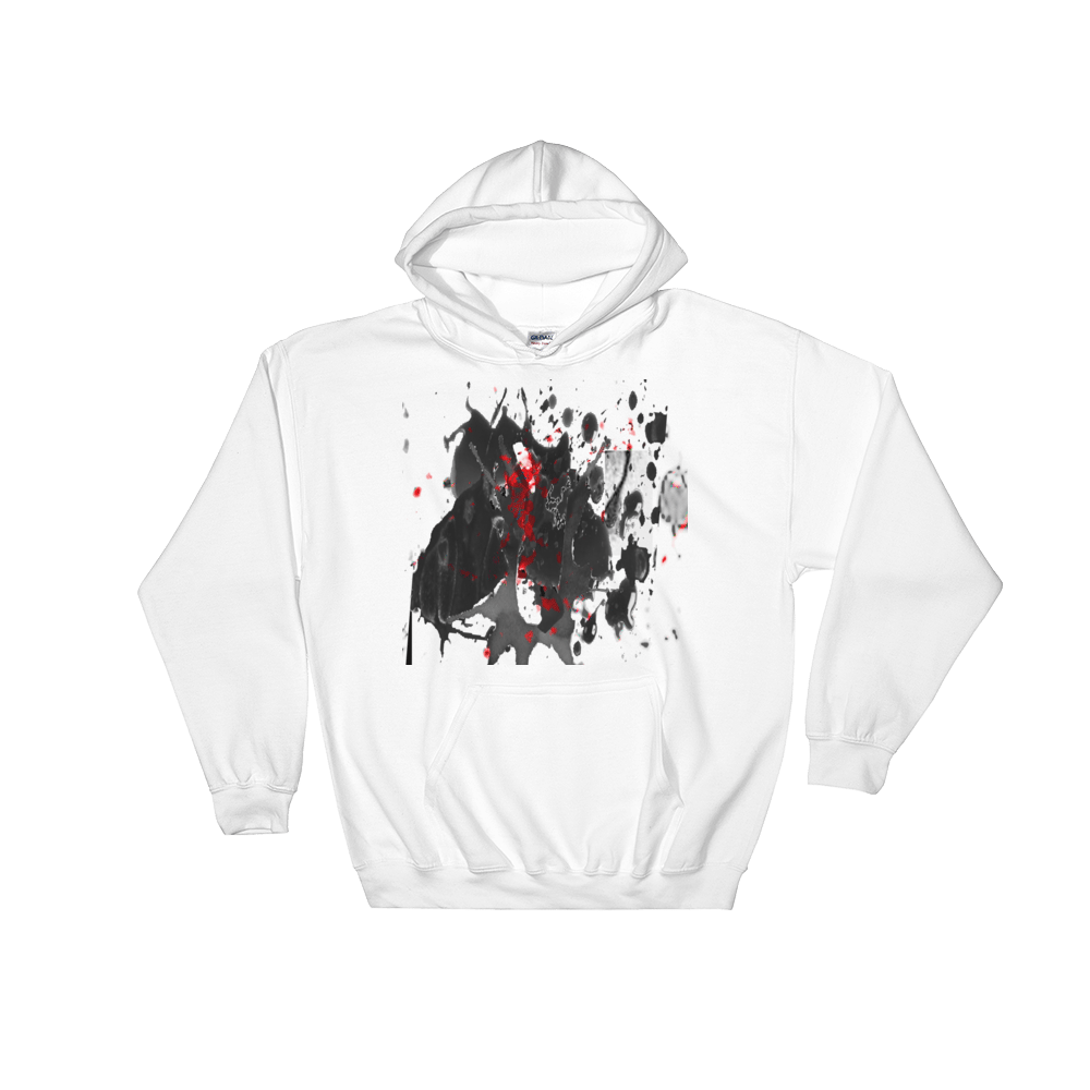 Image of blood in oil (hoodie)