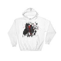 blood in oil (hoodie)