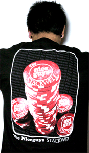 Image of The Niceguys X Stackwell Collabo Tees | Black/Red {Limited Edition}