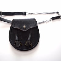 Image 1 of Vintage Upcycled Festival Pouch