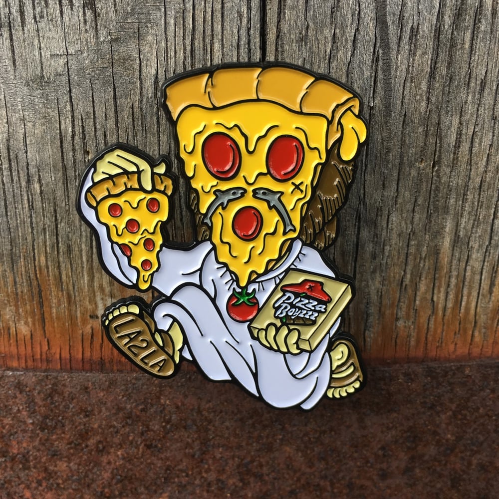 Image of RUN FOR IT SUPER CHEESUS PIN (2 INCH)