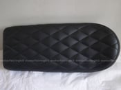 Image of Diamond Upholstered seat - black