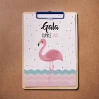 Image 2 of Party Kit Flamingo Impreso