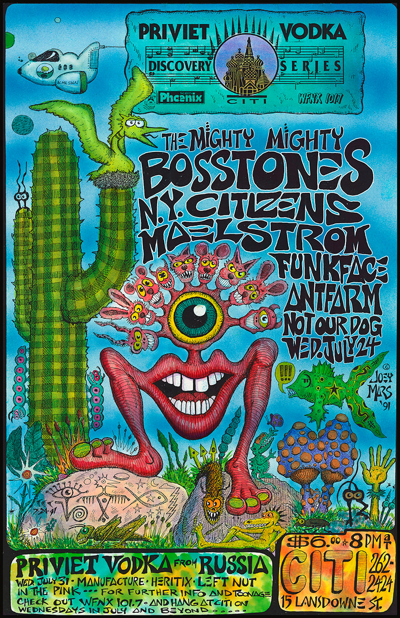 25th Anniversary Poster Featuring The Mighty Mighty Bosstones
