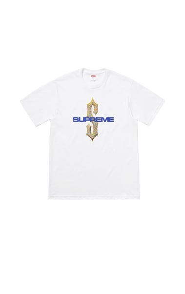 Image of SUPREME DIAMONDS TEE WHITE