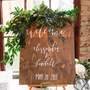 Image of Wedding signs