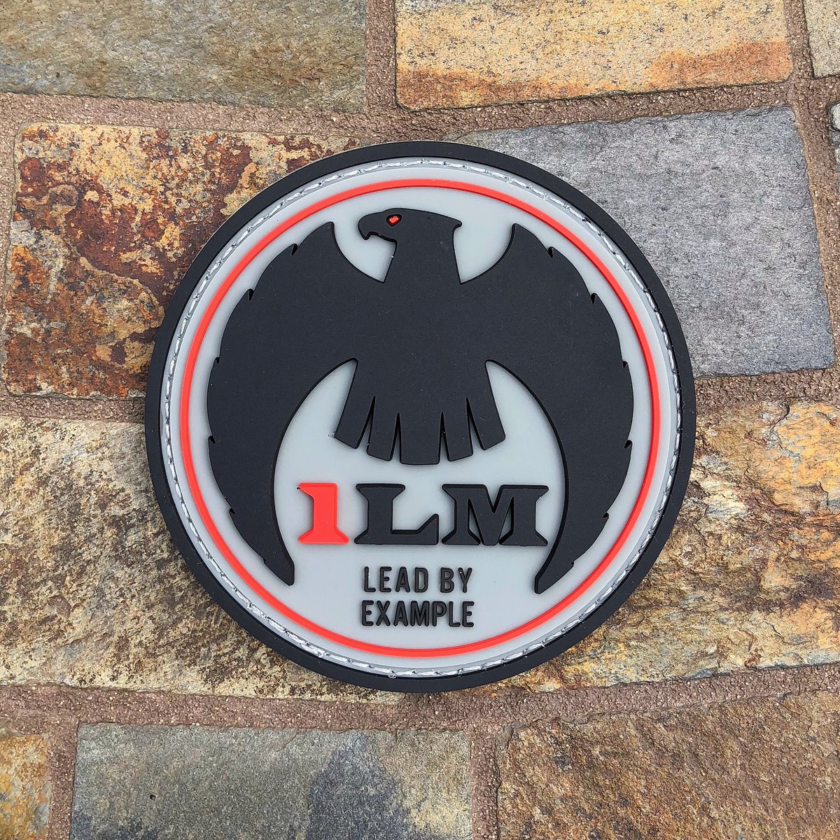 Image of 1LM Patch - 3” Grey
