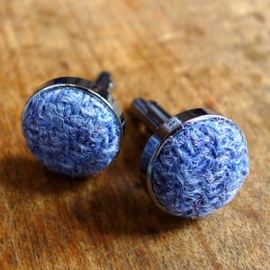 Image of Sky Harris Tweed Cufflinks