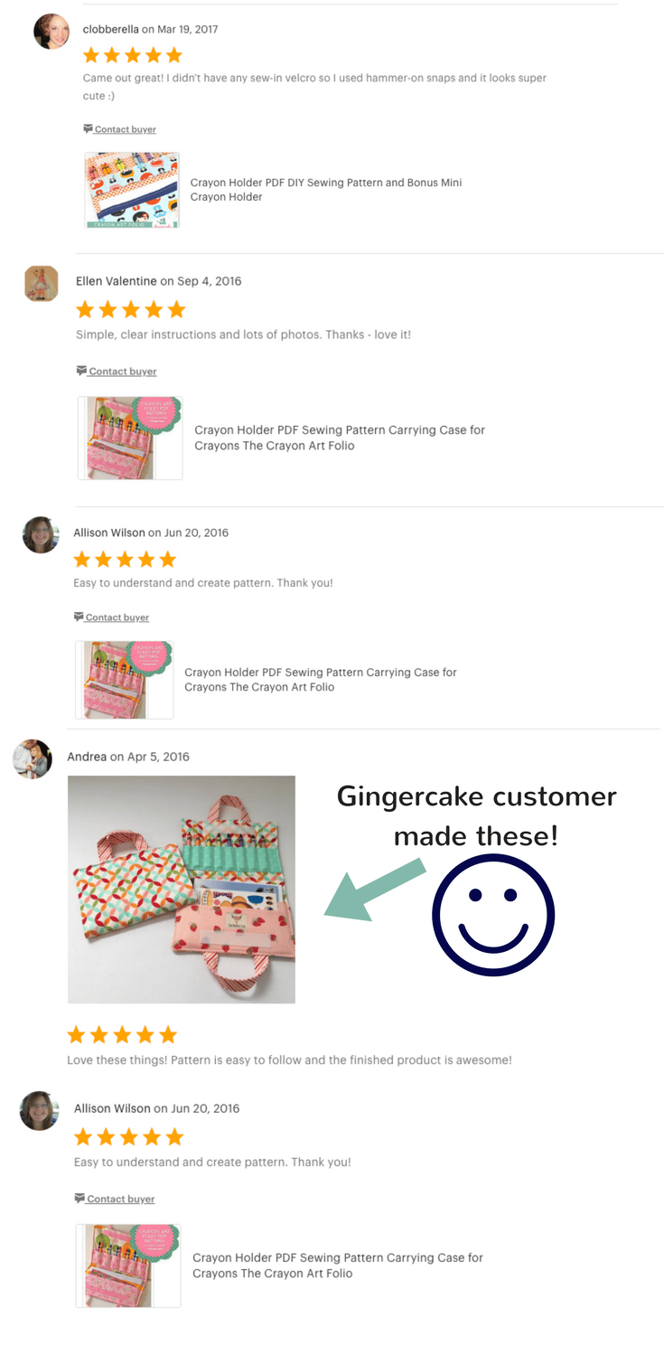 Download Crayon Art Folio Pdf Sewing Pattern Gingercake Patterns And Design