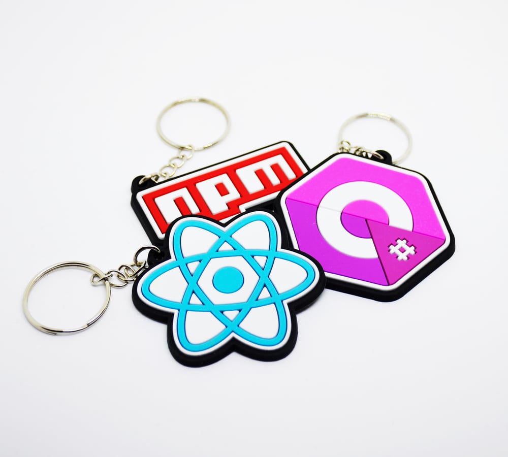 Image of Developer Keychains Pack