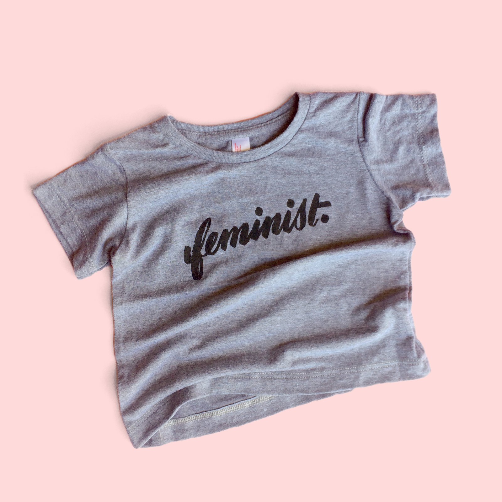 Image of Little Big F feminist tee for kids & babies