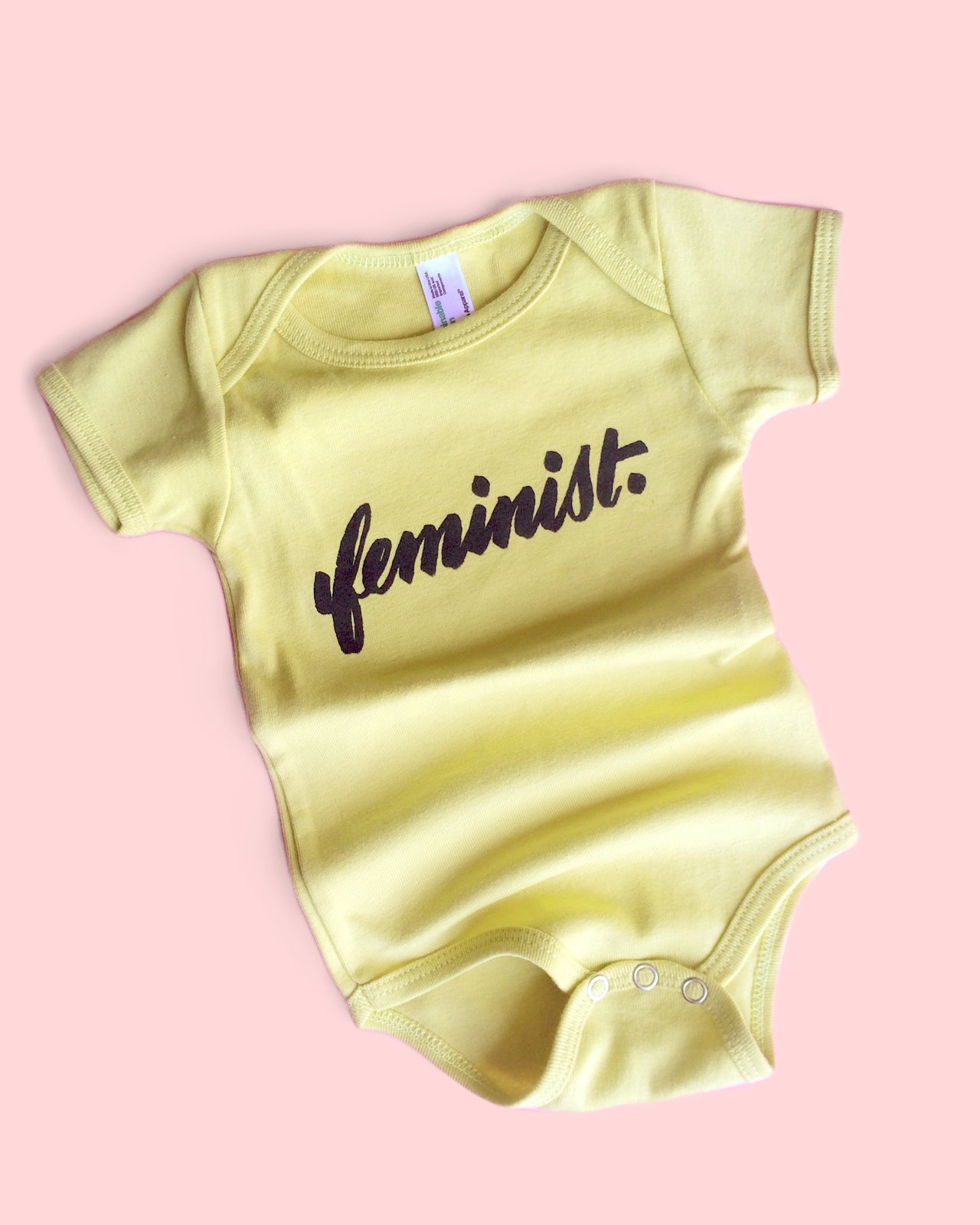 Image of Little Big F feminist tee for kids & babies