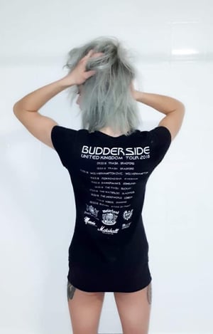 Image of BUDDERSIDE UK TOUR T SHIRT