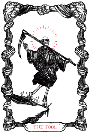 Image of Tarot of the Fool, 11"x17"