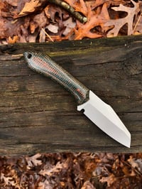 Image 2 of Moraine-M Green/Brown Burlap