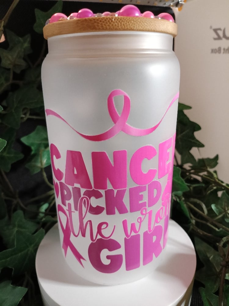 Image of Breast Cancer 16oz Cup